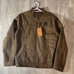Authentic suede jacket made in Italy